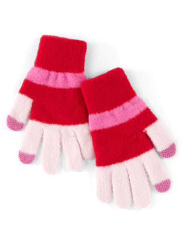 Shiraleah Holis Touchscreen Gloves - Red