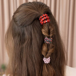 Teleties Tied in Tartan Large Hair Ties