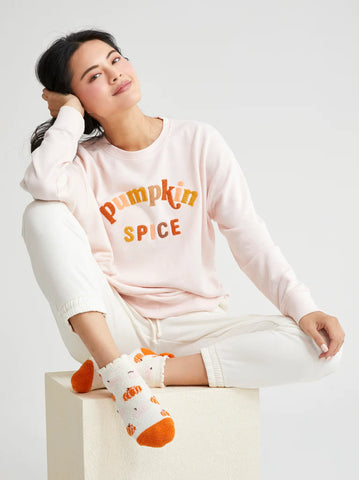 Shiraleah Blush Pumpkin Spice Sweatshirt