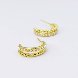 Treasure Jewels Pearl Mirage Hoop