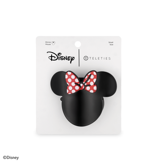 Teleties x Disney: Minnie Mouse Shaped | Small |  Flat Hair Clip