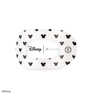 Teleties x Disney Flat Round Hair Clip | Medium | The Iconic Mickey Mouse