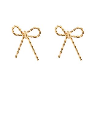 Twisted Bow Earrings