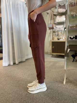 Brick Fleece Cargo Joggers
