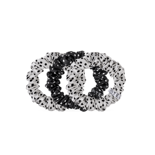 Teleties Polka Dot Party Small Silk Scrunchie