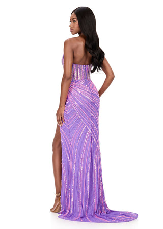 ASHLEYlauren 12150 - Hot Pink/Orchid Size 2