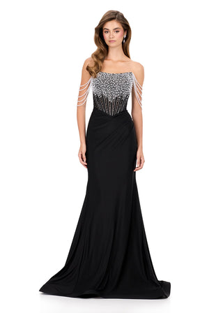 ASHLEYlauren 12154 - Black Size 10