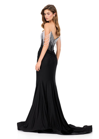 ASHLEYlauren 12154 - Black Size 10