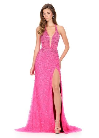 ASHLEYlauren 12177 - Fuchsia Size 8