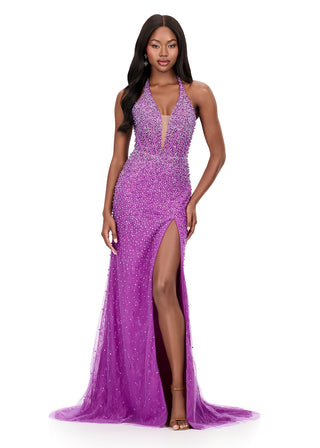 ASHLEYlauren 12177 - Violet Size 00