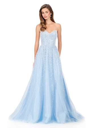 ASHLEYlauren 12180 - Ice Blue Size 4