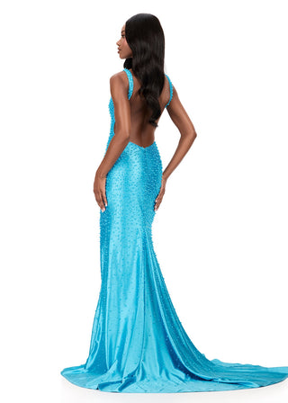 ASHLEYlauren 12194 - Turquoise Size 2