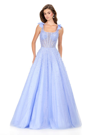 ASHLEYlauren 12204 - Periwinkle Size 12