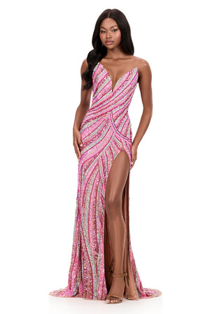 ASHLEYlauren 12218 - Neon Pink Size 6