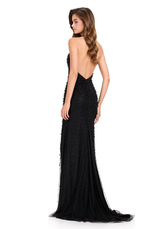 ASHLEYlauren 12413 - Black Size 00