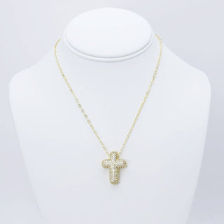 Treasure Jewels Faithful Glow Gold Necklace 