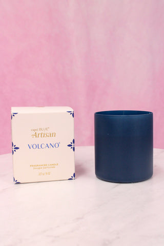 Capri Blue Volcano Artisan Terrazza Velluto Boxed Tumbler Candle