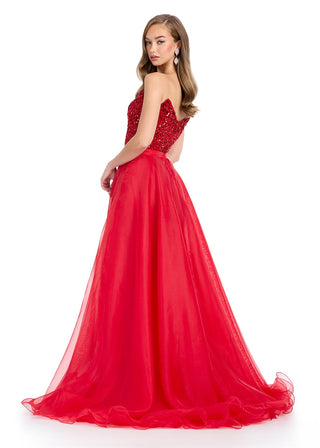 ASHLEYlauren 1740 - Red Size 6
