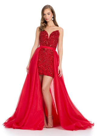 ASHLEYlauren 1740 - Red Size 6