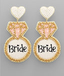 Bride Ring Earrings