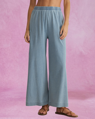 Z Supply Scout Jersey Denim Pant - Ocean Air Indigo