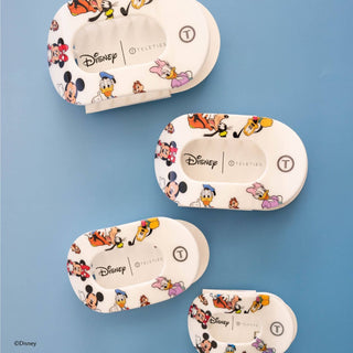Teleties x Disney Flat Round Hair Clip | Medium | Mickey and Friends