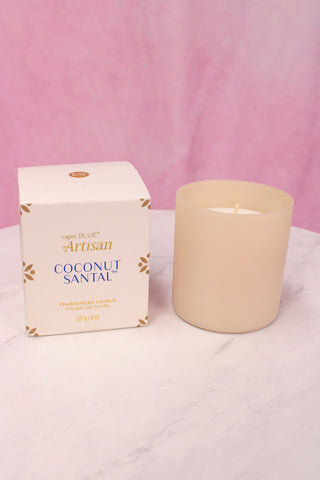 Capri Blue Coconut Santal Artisan Terrazza Velluto Boxed Tumbler Candle