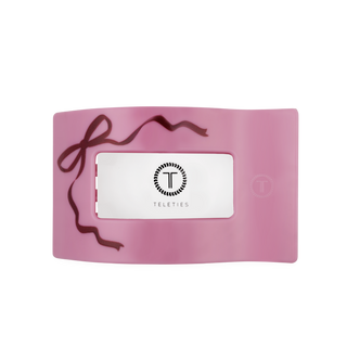 Teleties Just Add a Bow Large Flat Rectangle Hair Clip