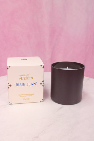 Capri Blue Blue Jean Artisan Terrazza Velluto Boxed Tumbler Candle
