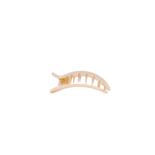 Teleties Almond Beige | Tiny | Flat Round Clip