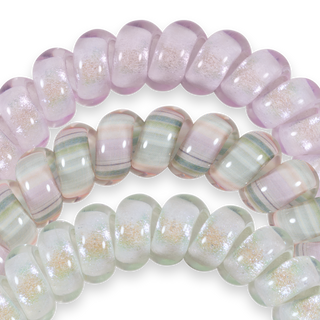 Teleties Opal Glow Large Hair Ties