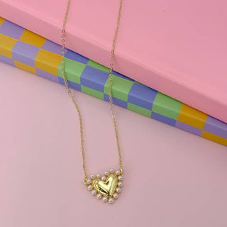 Treasure Jewels Cute Love Necklace