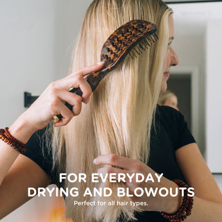 Teleties Vented Hair Brush - Tortoise