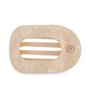 Teleties Flat Round Hair Clip | Large | Soft Surf