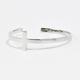 Treasure Jewels John 3:16 You Are Loved Bangle - Silver