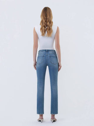 Vervet Mid Rise Slim Straight Leg Jeans