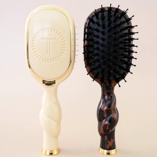 Teleties Mini Boar Brush - Tortoise