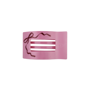 Teleties Just Add a Bow Small Flat Rectangle Hair Clip