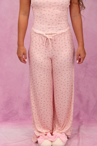 Z Supply Better Off Pointelle Pant - Rosewater