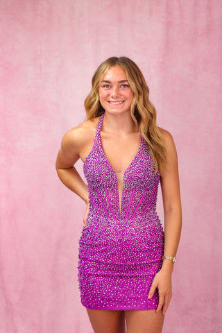 ASHLEYlauren 40075 - Violet Size 6
