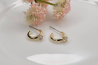 Gold Mini Hoop Earring