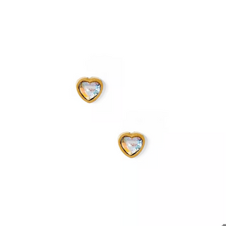 LINNY CO Screwback Stud Earrings - Polly Heart