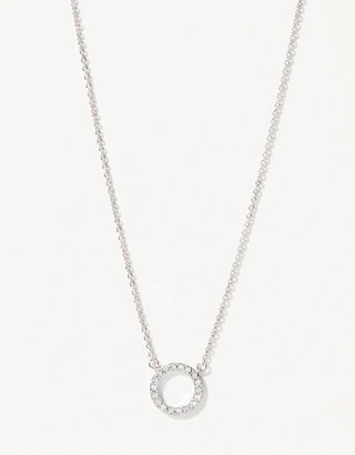 Spartina 449 Sea La Vie Necklace - Guardian Angel/Halo - Silver
