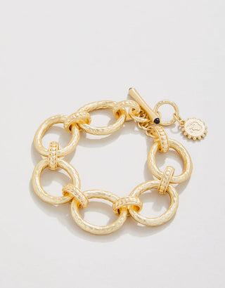 Spartina 449 Oh So Chunky Toggle Bracelet - Gold