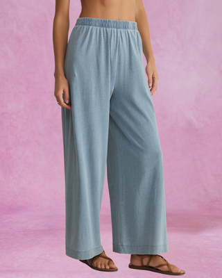 Z Supply Scout Jersey Denim Pant - Ocean Air Indigo