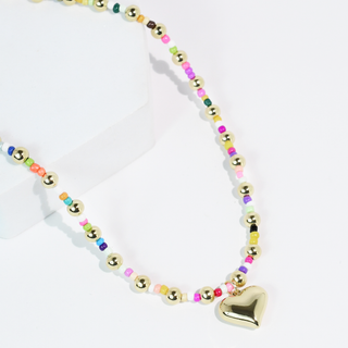 Treasure Jewels Pop Of Love Necklace