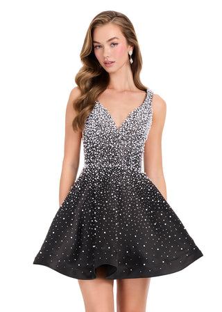 ASHLEYlauren 40081 - Black Size 16