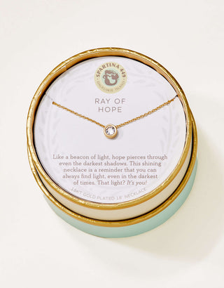 Spartina 449 Sea La Vie Necklace 18" Ray of Hope/Gem