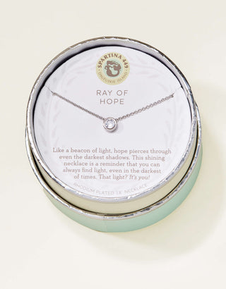 Spartina 449 Sea La Vie Necklace 18" Ray of Hope/Gem