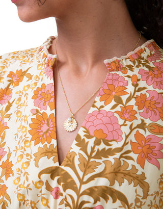 Spartina 449 Parkwood Necklace 18" White Opal
